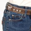 Wrangler Girls' Retro Trouser Jean, Darci, 10 Slim view 4