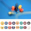 Alomejor 16Pcs Billiard Ball 25mm Resin Mini Billiard Ball Children Toy Small Pool Cue Balls Full Set view 2