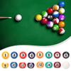 Alomejor 16Pcs Billiard Ball 25mm Resin Mini Billiard Ball Children Toy Small Pool Cue Balls Full Set view 4