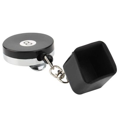 Qioni Lightweight Billiard Chalk Holder, Retractable Pool Chalk Holder, Extend to 63cm Fits for Chalk Perfectly Billiards Accessory Convenient to Use