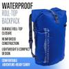 ALPS Mountaineering Torrent Backpack  Waterproof Roll-Top Dry Bag Pack with Padded Shoulder Straps, Durable Welded Seams & Adjustable Chest Strap for Hiking, Kayaking, Camping, and Travel view 2