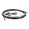 SRAM Stainless Steel Shift Cable and Housing Kit - Road/MTB, 4mm, Reinforced Linear Strand, Black view 1