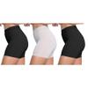 Skinnygirl Women's Mid-Length Seamless Slip Shorts, Multipack (Black/Ondine Blush/Black, Medium) view 1