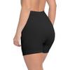 Skinnygirl Women's Mid-Length Seamless Slip Shorts, Multipack (Black/Ondine Blush/Black, Medium) view 4