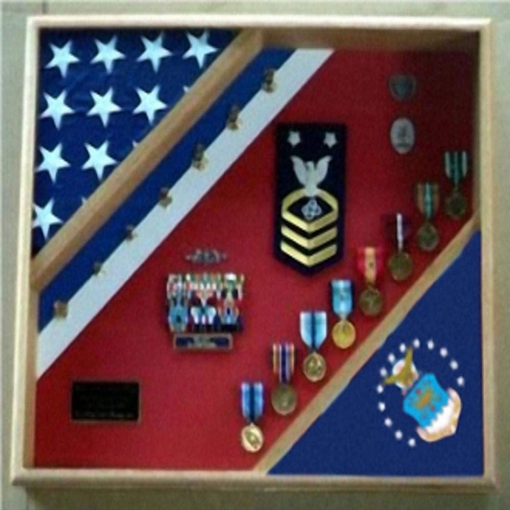 United States Coast Guard Flag Display Case,Coast Guard Gift.