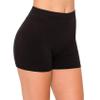 ALWAYS Women's 3" Yoga Shorts - Premium Soft Solid Stretch Running Dance Volleyball Boy Short Lounge Pants Black 2XL view 1