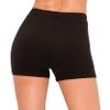 ALWAYS Women's 3" Yoga Shorts - Premium Soft Solid Stretch Running Dance Volleyball Boy Short Lounge Pants Black 2XL view 4
