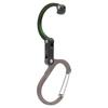 GEAR AID HEROCLIP Carabiner Gear Clip and Hook (Medium) for Camping, Backpack, and Garage Organization, Forest Green view 2
