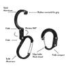 GEAR AID HEROCLIP Carabiner Gear Clip and Hook (Medium) for Camping, Backpack, and Garage Organization, Forest Green view 3