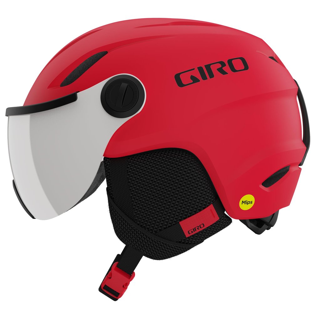 Giro Buzz MIPS Kids Snow Helmet - Matte Bright Red - Size S (52-55.5cm)