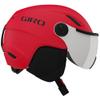 Giro Buzz MIPS Kids Snow Helmet - Matte Bright Red - Size S (52-55.5cm) view 4