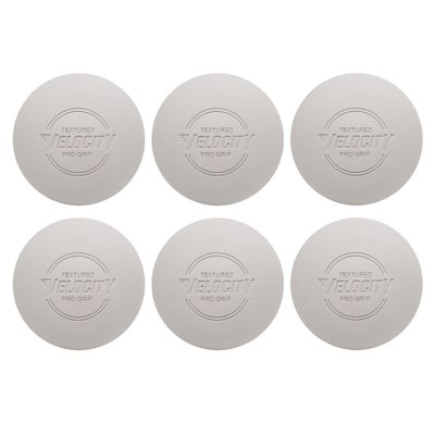 Velocity Pro Grip Lacrosse Balls - 6, 12, 18, 60 and 120 Packs - Certified for Youth, Club, High School, CLA, and College Game Play - White