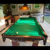 Expeditious Pro Worsted Pool Table Cloth  Fast Speed High Accuracy Pre-Cut Bed and Rails (Yellow Green, 7 ft) view 4