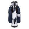 Founders Club Premium Cart Bag with 14 Way Organizer Divider Top (White Navy) view 3