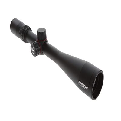 Crimson Trace Brushline 4-12x40mm Riflescope with SFP, BDC Rimfire Reticle, Lightweight Solid Construction, Scope Caps and Lens Cloth for Hunting, Shooting and Outdoor