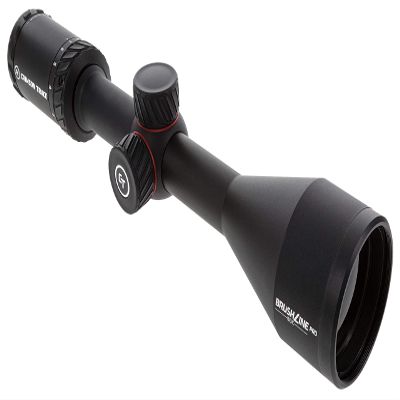 Crimson Trace Brushline Pro 3-9x50mm Riflescope with SFP, BDC Pro Reticle, Lightweight Solid Construction, Scope Caps and Lens Cloth for Hunting, Shooting and Outdoor