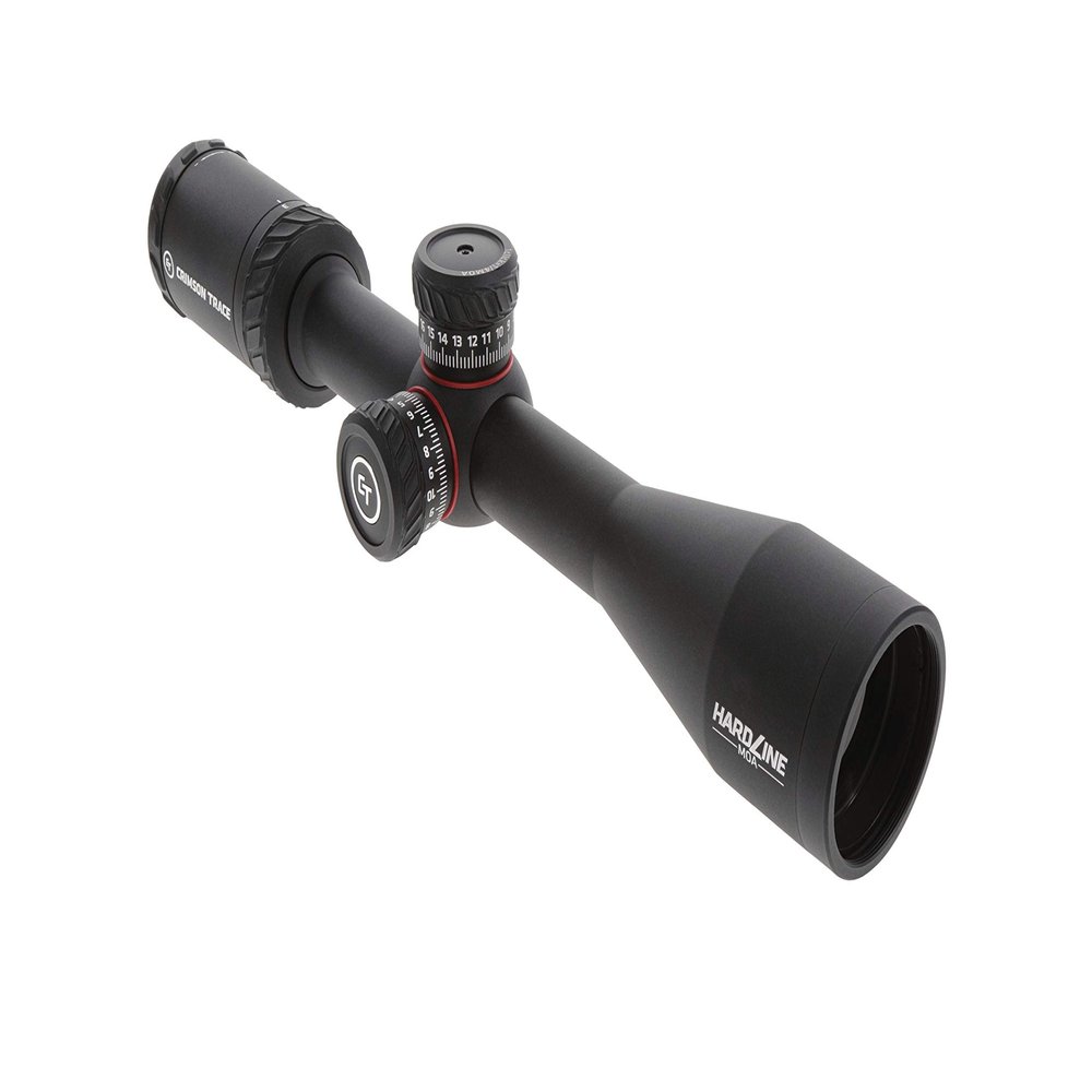 Crimson Trace Hardline 3-9x40mm Riflescope with SFP, MR1-MOA Reticle, Lightweight Solid Construction, Scope Caps and Lens Cloth for Hunting, Shooting and Outdoor