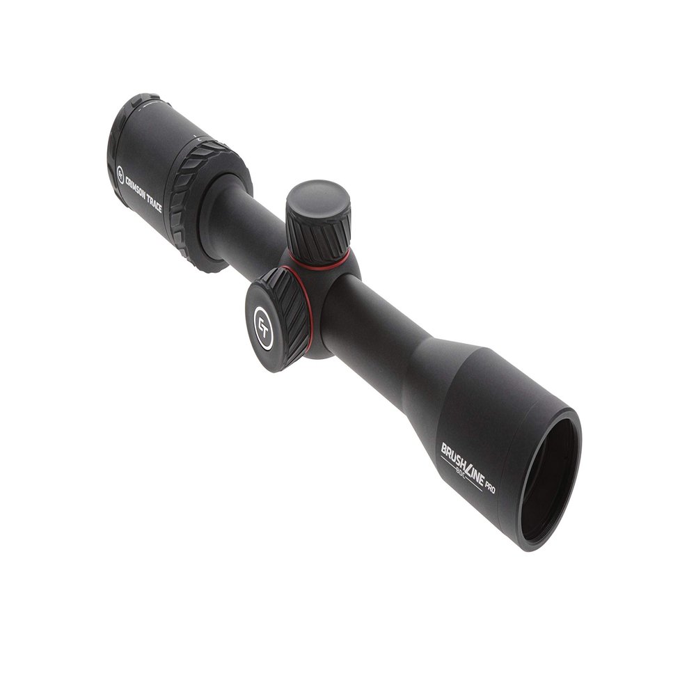 Crimson Trace Brushline Pro 2-7x32mm Riflescope with SFP, BDC Pro Reticle, Lightweight Solid Construction, Scope Caps and Lens Cloth for Hunting, Shooting and Outdoor