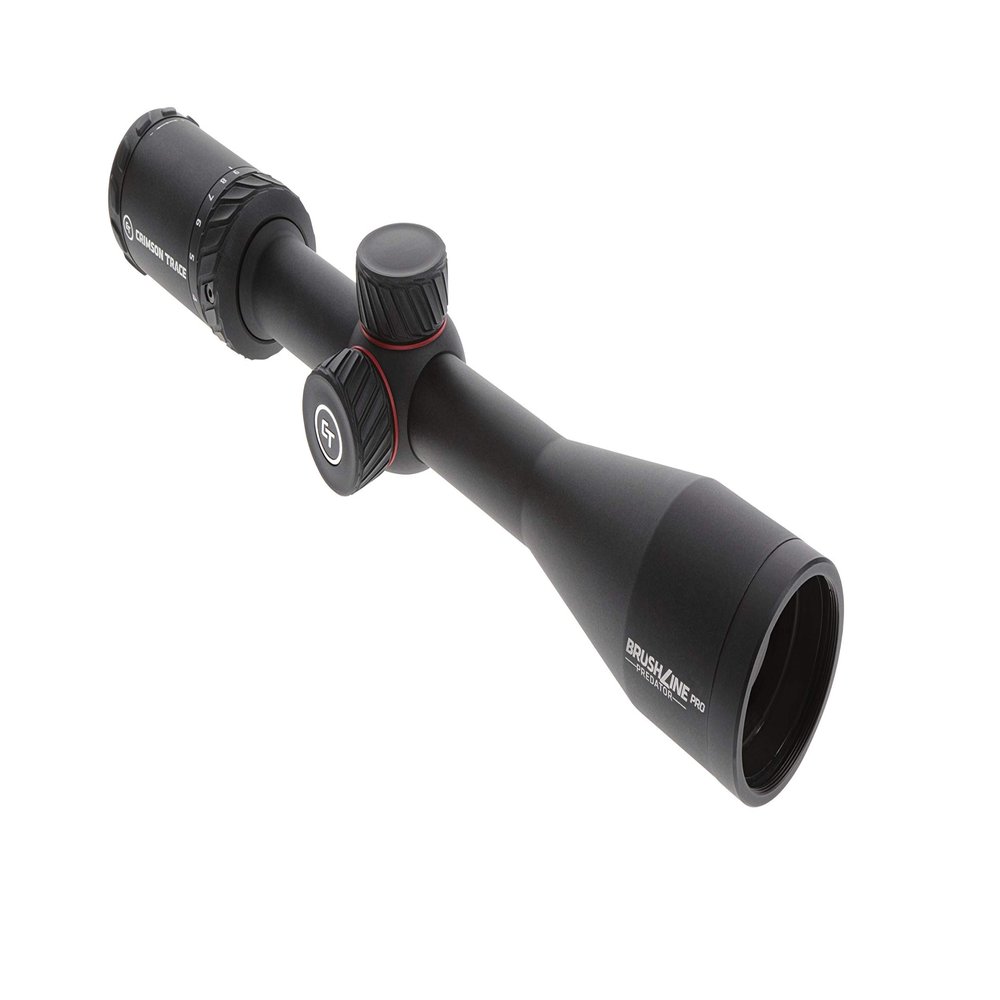 Crimson Trace Brushline Pro 3-9x40mm Riflescope with SFP, BDC Predator Reticle, Lightweight Solid Construction, Scope Caps and Lens Cloth for Hunting, Shooting and Outdoor