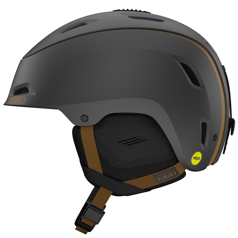 Giro Range MIPS Snow Helmet - Metallic Coal/Tan - Size M (55.5-59cm)