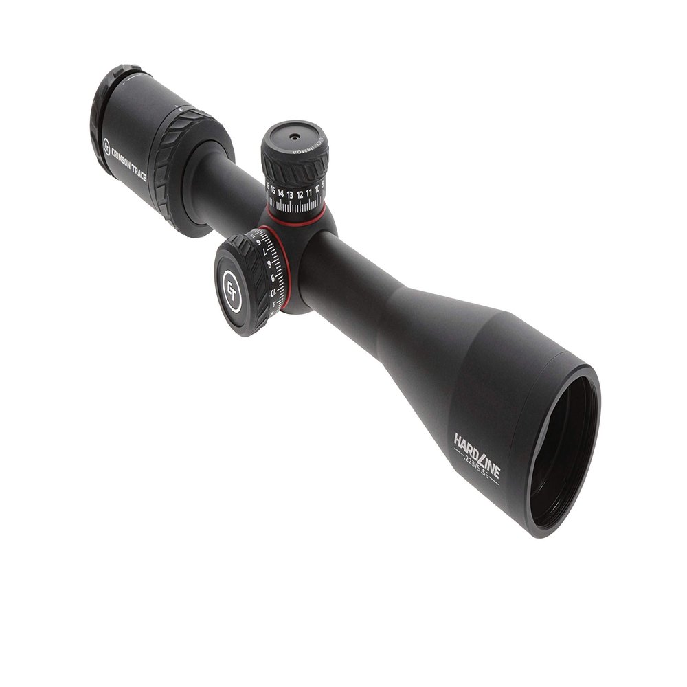 Crimson Trace Hardline 3-9x40mm Riflescope with SFP, BDC Reticle, Lightweight Solid Construction, Scope Caps and Lens Cloth for Hunting, Shooting and Outdoor
