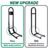 10L0L Universal Safety Golf Cart Rear Grab Bar and Trailer Hook with Receiver Fit for The Back Seat of Club Car EZGO and Other view 3
