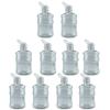 Cabilock 10pcs Transparent Mini Drink Containers for Juice Water Beverages Pet Bottle for Tea Office School Use Odor Storage view 1