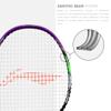Li-Ning G-Force Superlite 3800 Carbon-Fiber Strung Badminton Racquet with Free Full Cover(Black/Purple,Set of 1) view 3