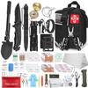 238Pcs Emergency Survival Kit and First Aid Kit, Professional Survival Gear Tool with Tactical Molle Pouch and Emergency Tent for Earthquake, Outdoor Adventure, Camping, Hiking, Hunting view 1