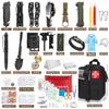 238Pcs Emergency Survival Kit and First Aid Kit, Professional Survival Gear Tool with Tactical Molle Pouch and Emergency Tent for Earthquake, Outdoor Adventure, Camping, Hiking, Hunting view 2