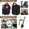 238Pcs Emergency Survival Kit and First Aid Kit, Professional Survival Gear Tool with Tactical Molle Pouch and Emergency Tent for Earthquake, Outdoor Adventure, Camping, Hiking, Hunting view 3