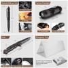 238Pcs Emergency Survival Kit and First Aid Kit, Professional Survival Gear Tool with Tactical Molle Pouch and Emergency Tent for Earthquake, Outdoor Adventure, Camping, Hiking, Hunting view 4
