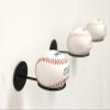DECOMIL Sporta Baseball Display Memorabilia Holder Heavy-Duty Wall Mount Rack for Collectibles Steel (3) view 4
