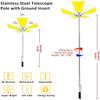 CONPEX 25000lm Led Camping Lights, CampingTelescoping Cord Led, Portable Waterproof Camp Light for Fishing/Backyard BBQ/Construction Mechanics/Jobsite(110W 12V) view 4