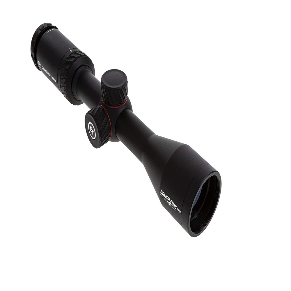 Crimson Trace Brushline Pro 3-9x40mm Shotgun Scope with SFP, BDC Slugger Reticle, Lightweight Solid Construction, Scope Caps and Lens Cloth for Hunting, Shooting and Outdoor