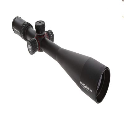 Crimson Trace Hardline Pro 6-24x50mm Riflescope with SFP, Illuminated MR1-MIL Reticle, Zero Stop, Lightweight Solid Construction, Scope Caps and Lens Cloth for Hunting, Shooting and Outdoor, black