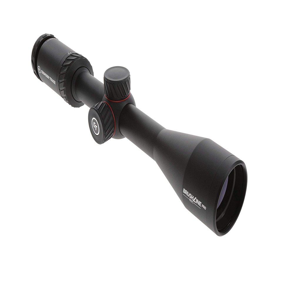 Crimson Trace Brushline Pro 2.5-10x42mm Riflescope with SFP, BDC Pro Reticle, Lightweight Solid Construction, Scope Caps and Lens Cloth for Hunting, Shooting and Outdoor