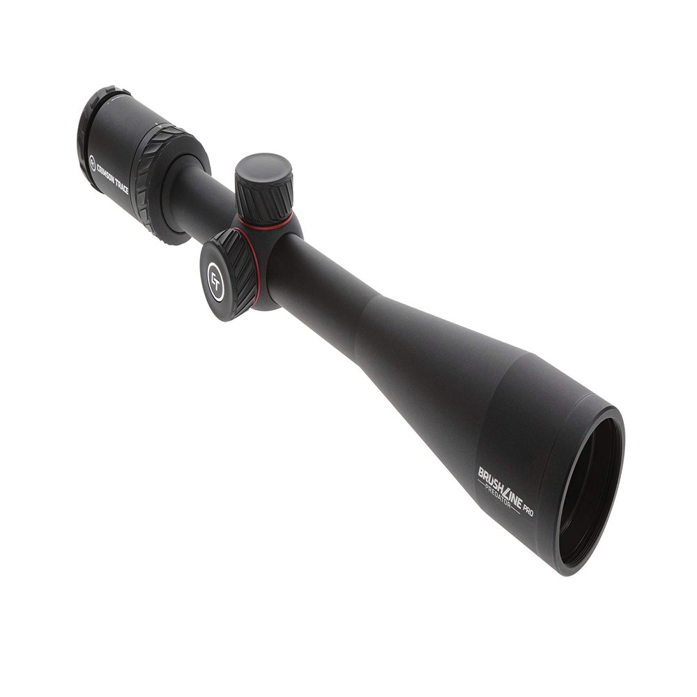 Crimson Trace Brushline Pro 4-12x40mm Riflescope with SFP, BDC Predator Reticle, Lightweight Solid Construction, Scope Caps and Lens Cloth for Hunting, Shooting and Outdoor