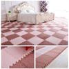 ALGFree Soft Foam Play Mats, Suede Interlocking Tiles Non-Slip Splice Protective Flooring Mats Childrens Room Crawling Mat 30x30x1cmFree Splicing (Color : B, Size : 10pcs) view 2