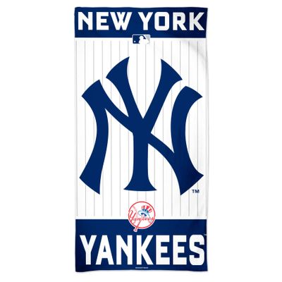MLB New York Yankees MLB New York Yankees Fiber Beach Towel 9lb 30" x 60", Multi Color, na