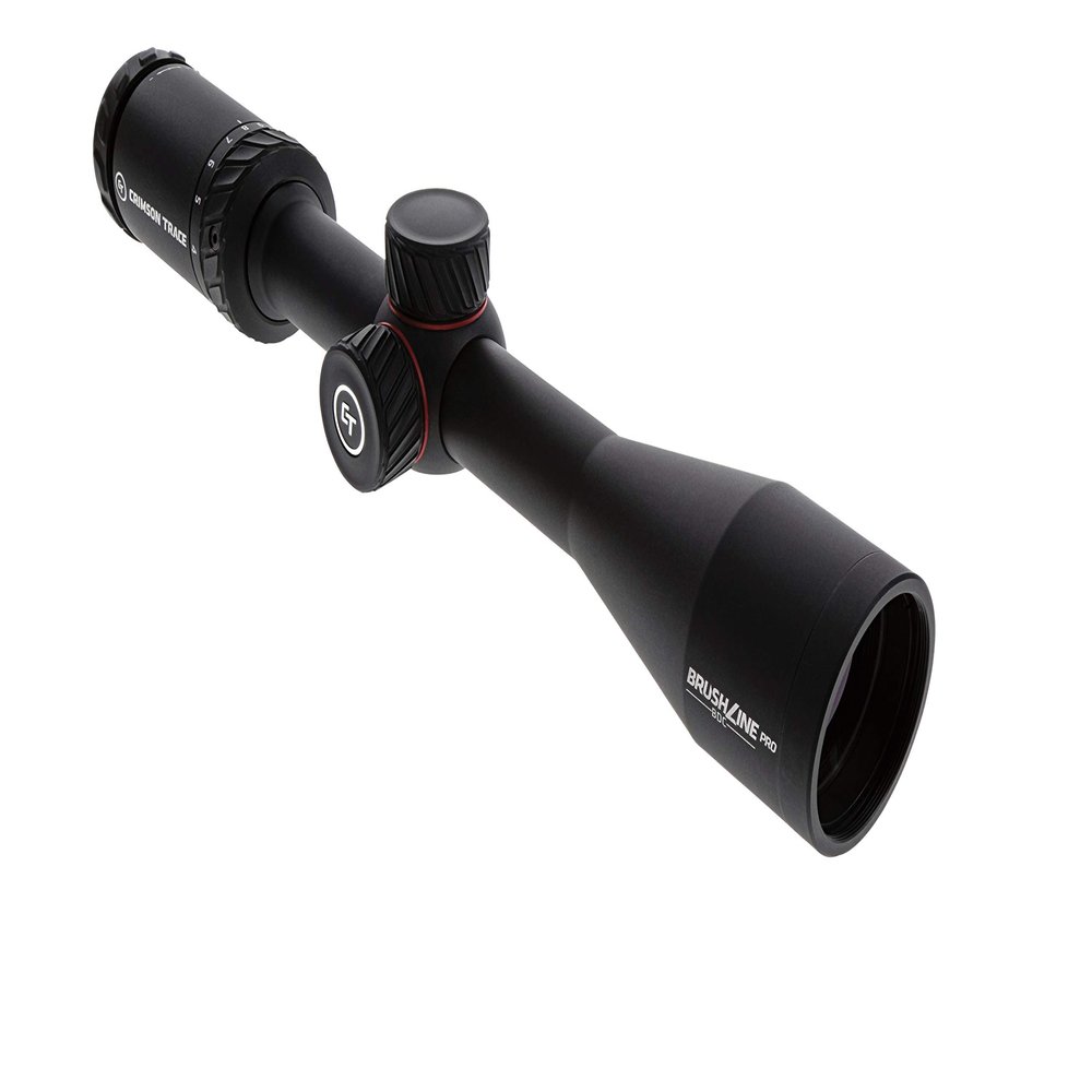 Crimson Trace Brushline Pro 3-9x40mm Riflescope with SFP, BDC Pro Reticle, Lightweight Solid Construction, Scope Caps and Lens Cloth for Hunting, Shooting and Outdoor