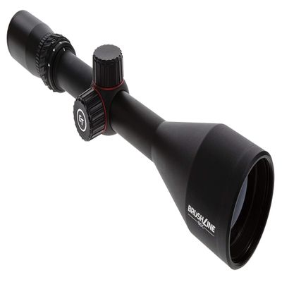 Crimson Trace Brushline 3-9x50mm Riflescope with SFP, BDC Reticle, Lightweight Solid Construction, Scope Caps and Lens Cloth for Hunting, Shooting and Outdoor