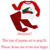 Family Feeling Little Girls Boys Long Sleeve Pickup Truck Christmas Tree Plaid Pajamas Sets 100% Cotton Pyjamas Toddler Kids Pjs Size 3T view 4
