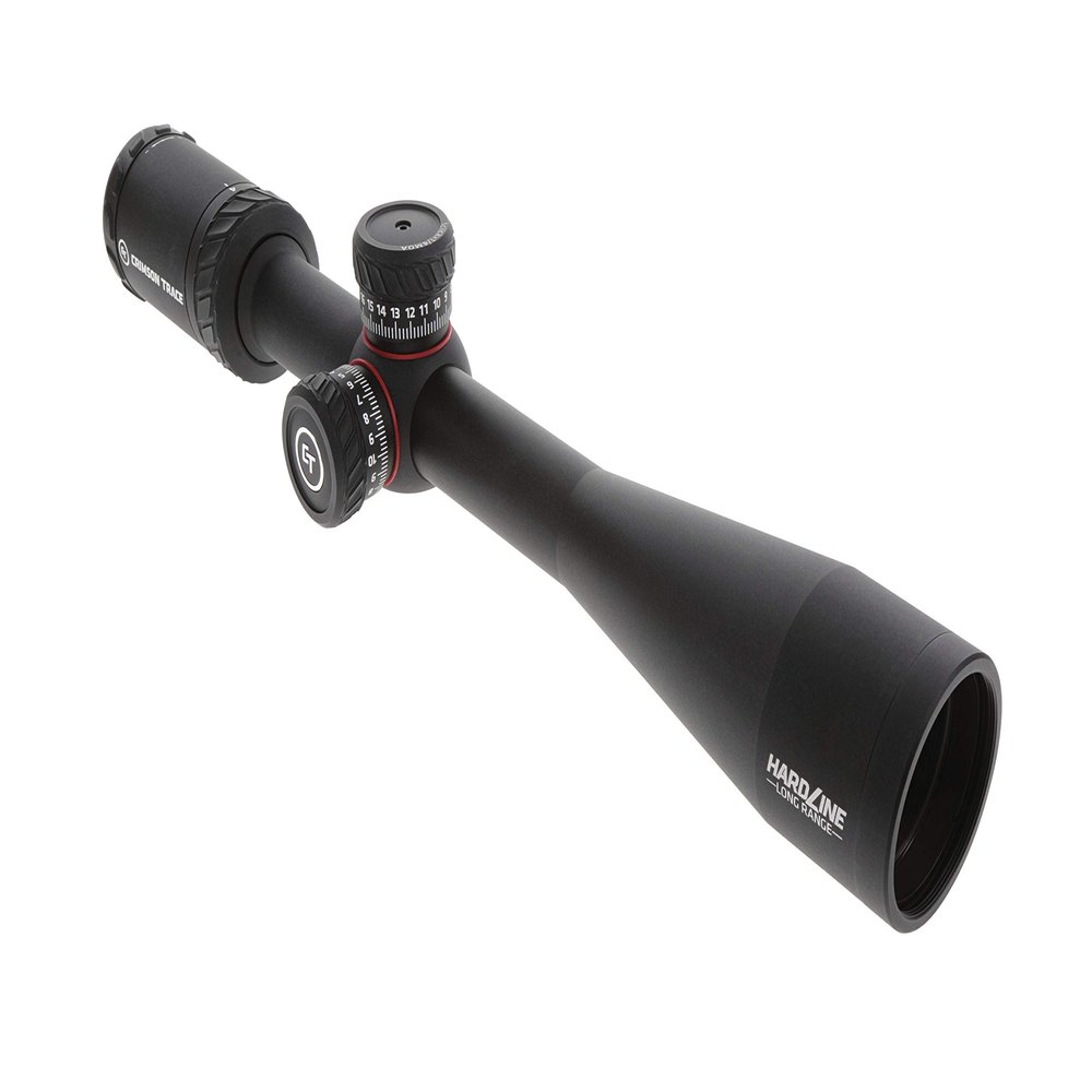 Crimson Trace Hardline 4-12x40mm Riflescope with SFP, BDC Long Range Reticle, Lightweight Solid Construction, Scope Caps and Lens Cloth for Hunting, Shooting and Outdoor