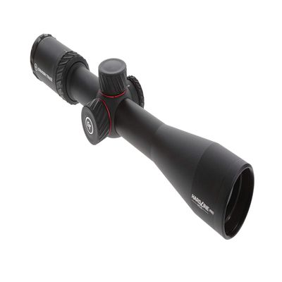 Crimson Trace Hardline Pro 3-12x42mm Riflescope with SFP MR1-MOA Reticle Lightweight Solid Construction Scope Caps and Lens Cloth for Hunting Shooting and Outdoor
