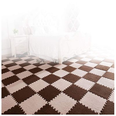 ALGFree Soft Foam Play Mats, Suede Interlocking Tiles Non-Slip Splice Protective Flooring Mats Childrens Room Crawling Mat 30x30x1cmFree Splicing (Color : G, Size : 36pcs)