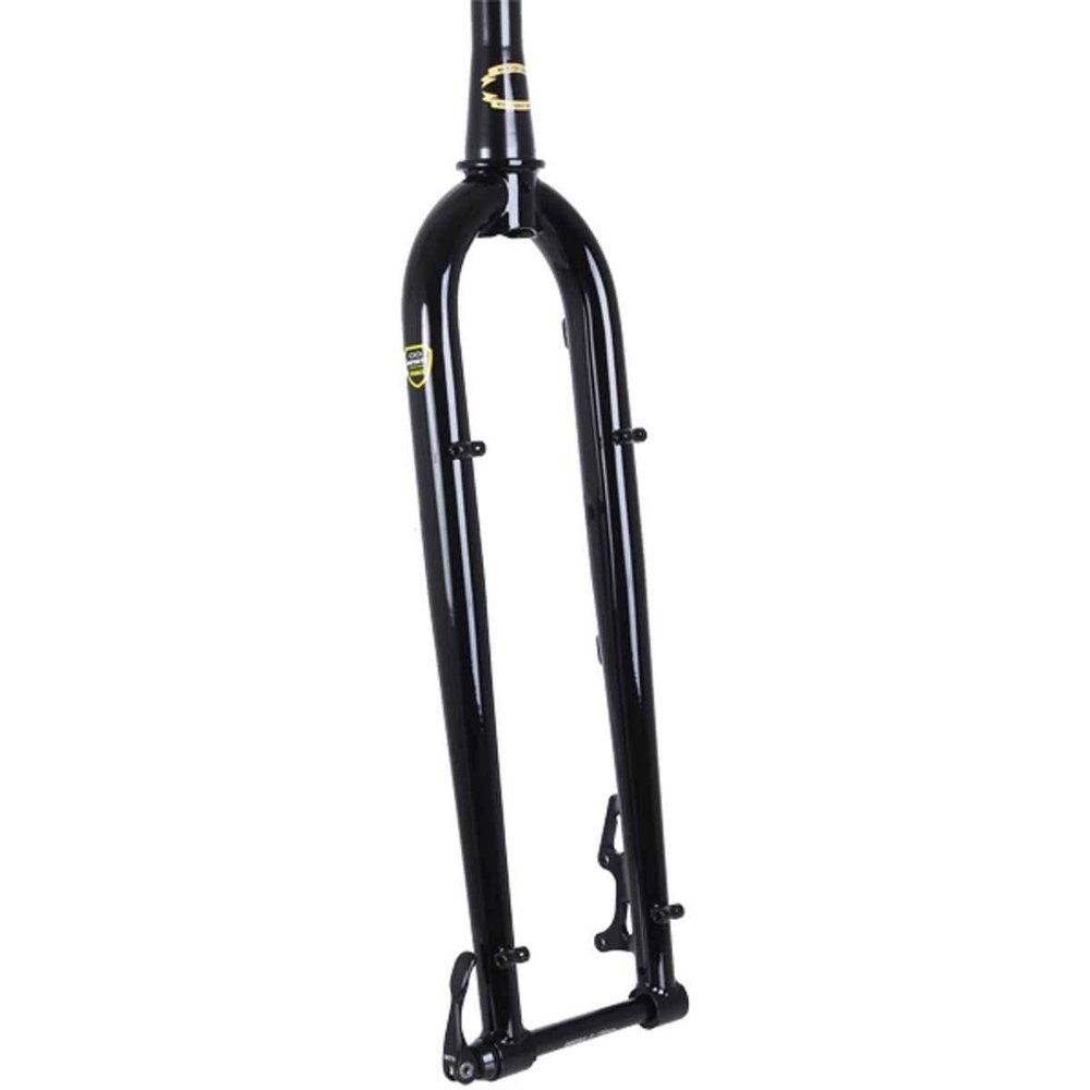 Soma Fabrications Straight MTB disc TA Fork, 27.5"/29" 1-1/8" - Black - 23253