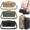ACEXIER Outdoor Climbing Bags Waterproof Military Tactical Accessories Shoulder Bag 600D Nylon Molle Camping Pack Hiking Waist Bag  Khaki view 4
