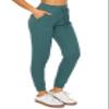 ALWAYS Womens Ribbed Jogger Sweatpants - Premium Soft Winter Warm Stretch Rib Knit Pants with Pockets Seafoam L