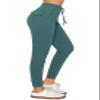 ALWAYS Womens Ribbed Jogger Sweatpants - Premium Soft Winter Warm Stretch Rib Knit Pants with Pockets Seafoam L view 3
